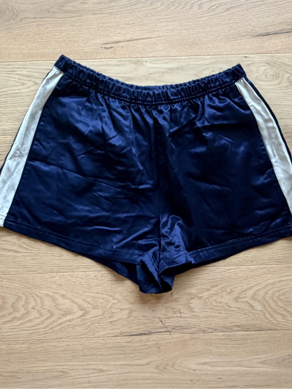 Aerie Offline Satin Track Shorts - Picture 3 of 4